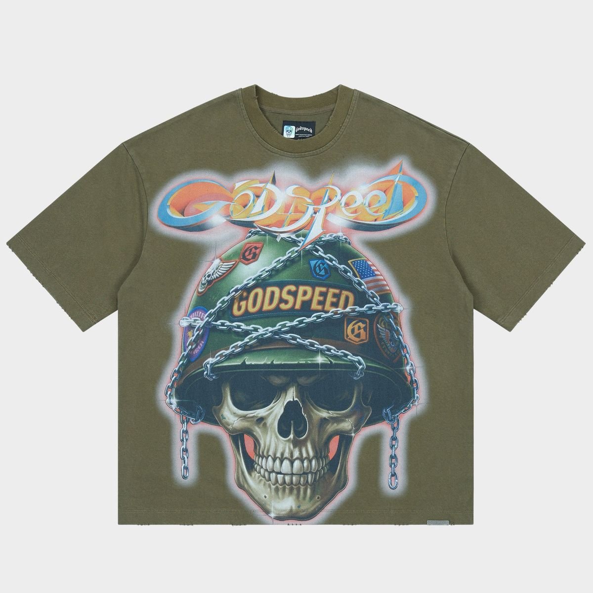 Badges of Honor T-shirt (Military Green)