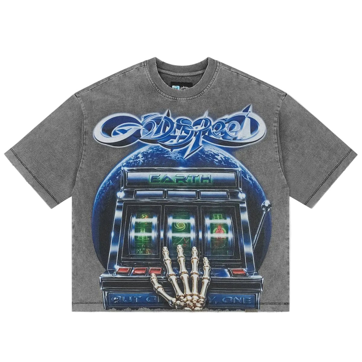 POLYMRKT T-shirt (Grey Wash)