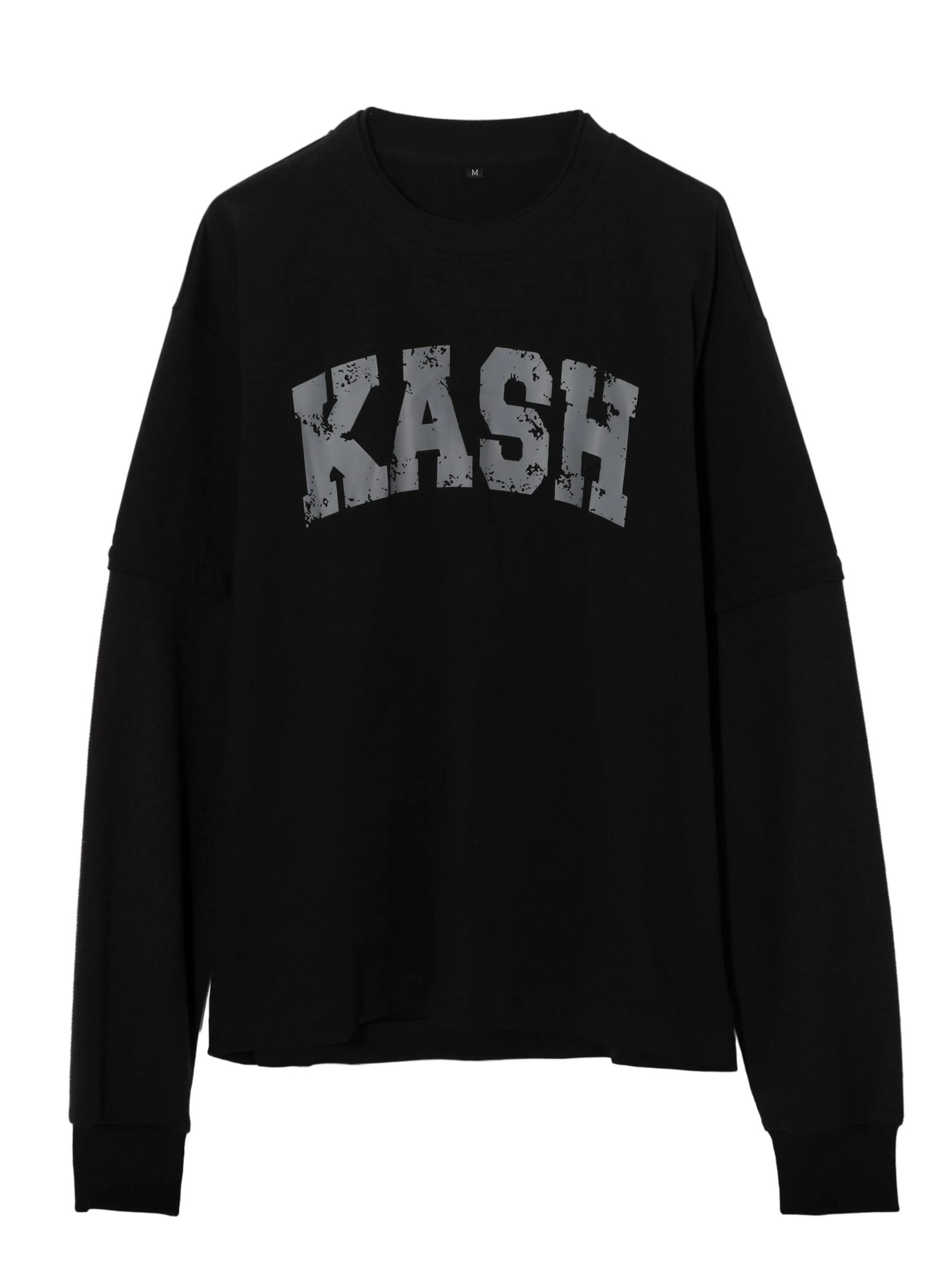 FW25 PACT-05 LONG SLEEVE CREWNECK - BLACK