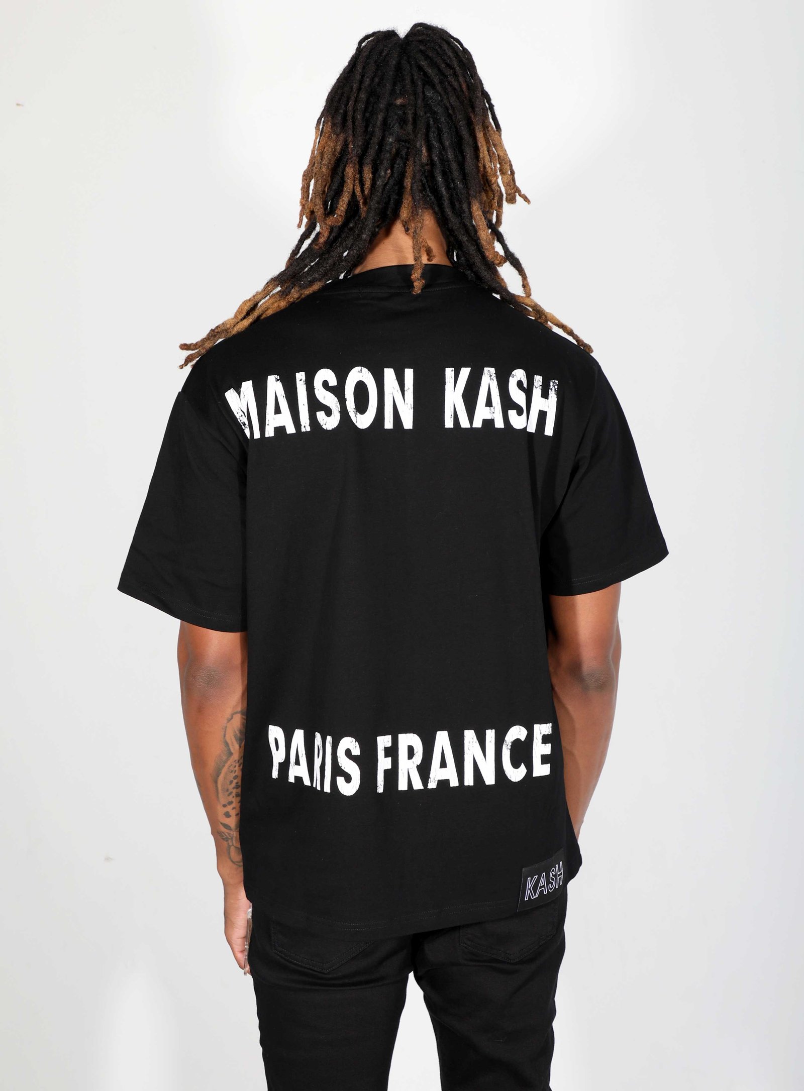 Maison Kash Tee - Black - Image 3