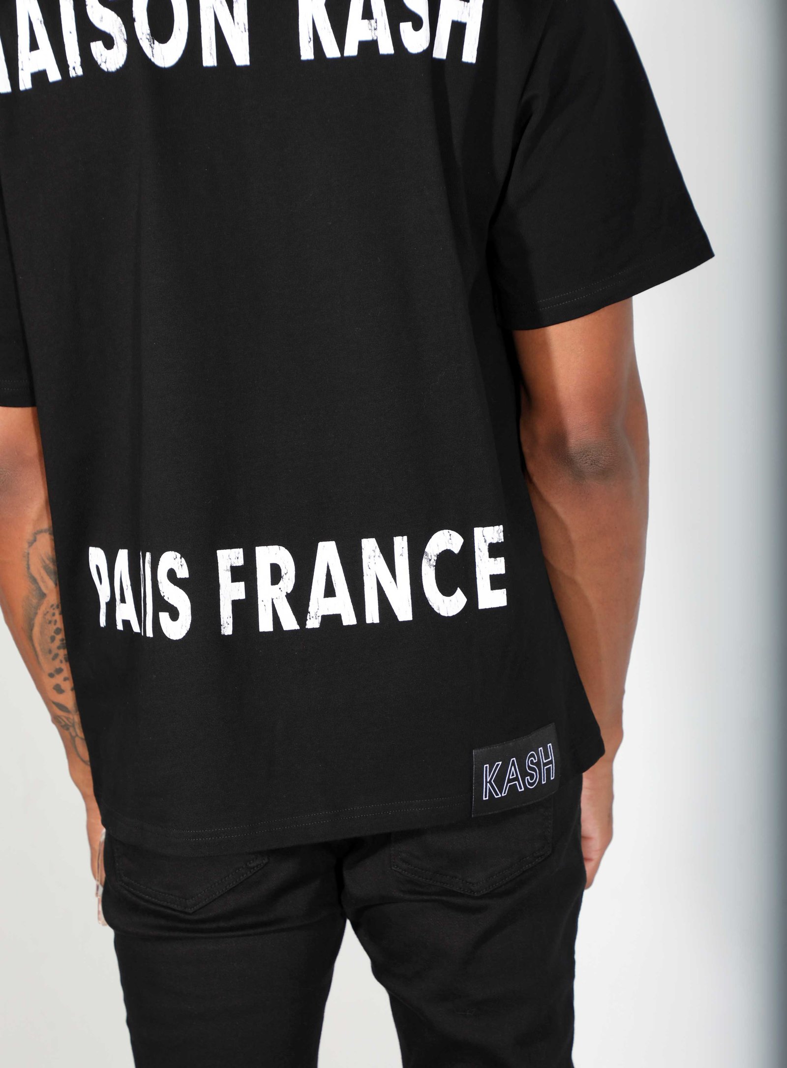 Maison Kash Tee - Black - Image 6