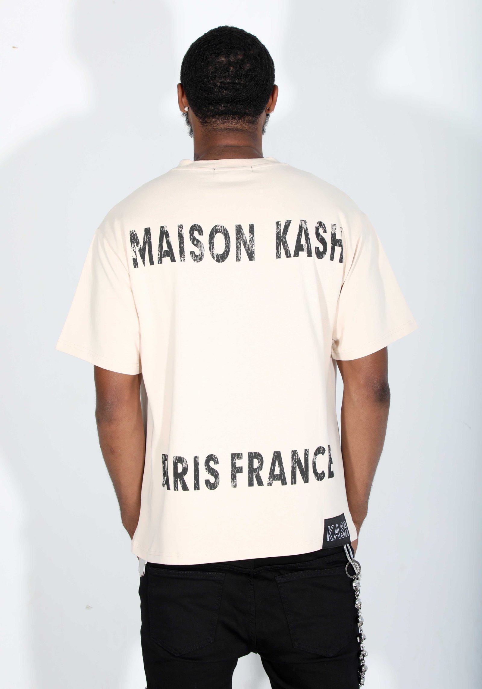 Maison Kash Tee - Beige - Image 4