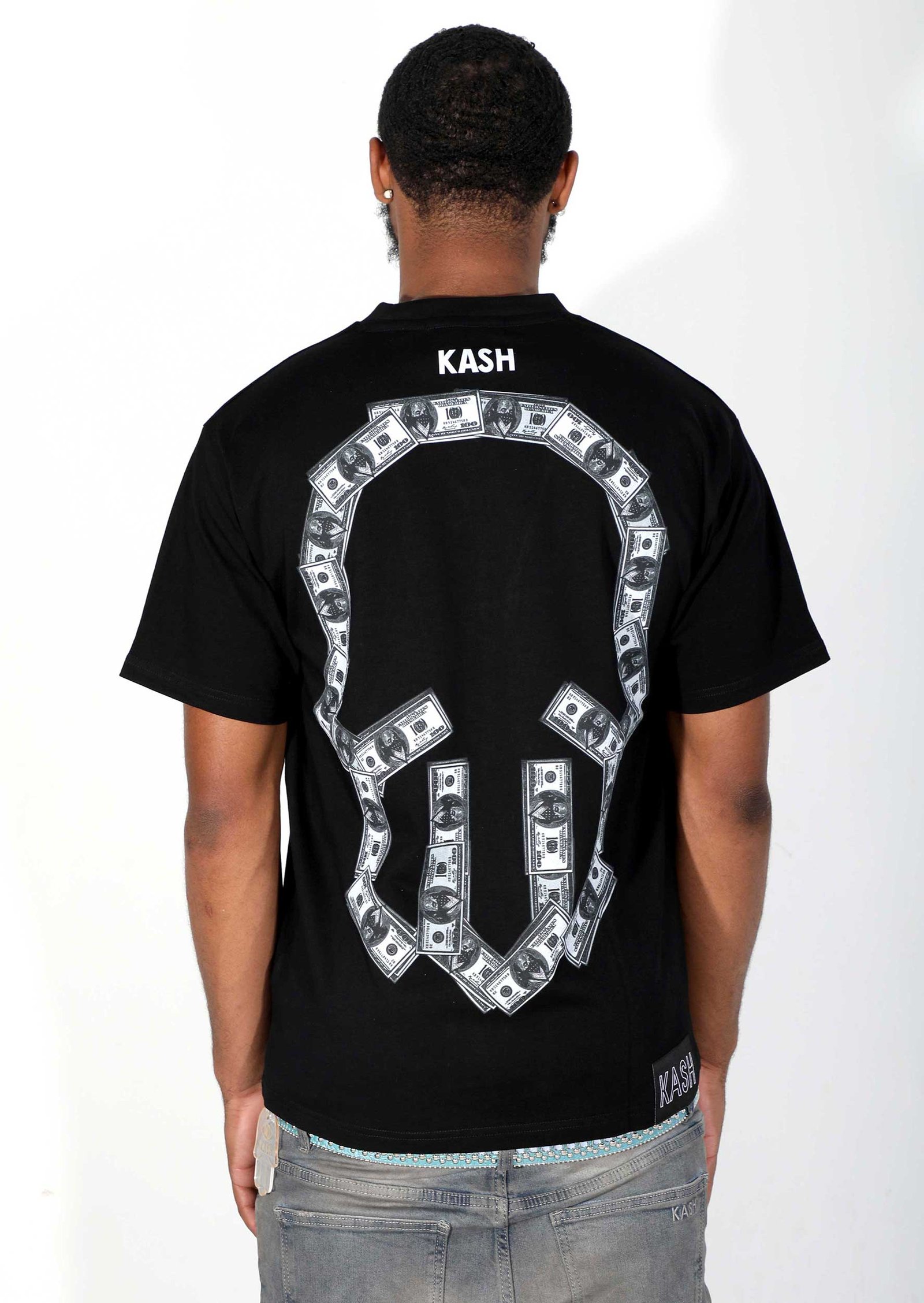Kash $$$ Tee - Black - Image 9