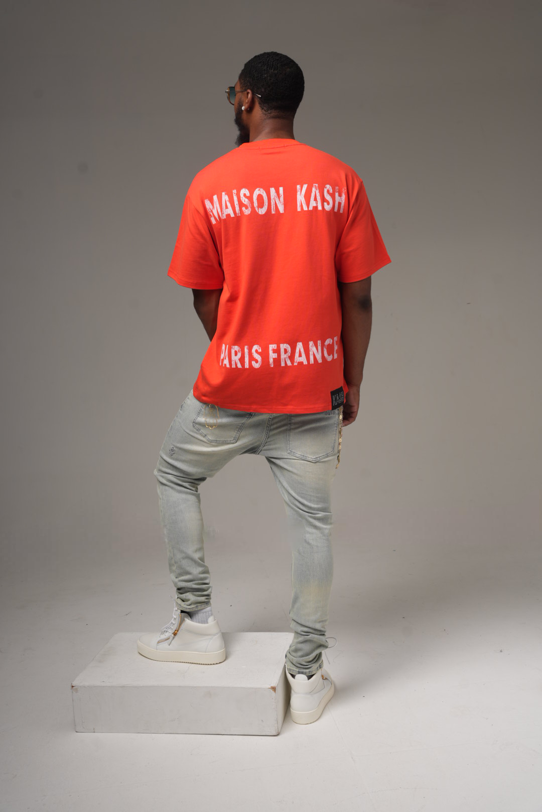Maison Kash Tee - Orange - Image 6