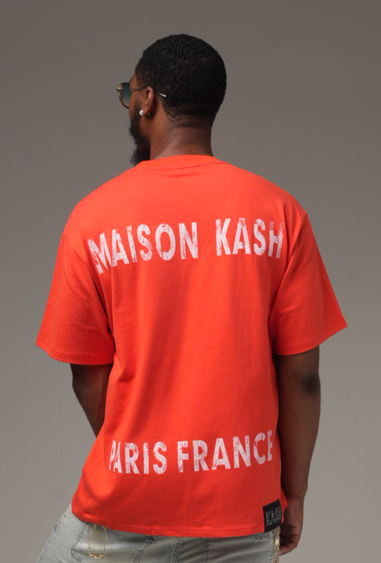 Maison Kash Tee - Orange - Image 4