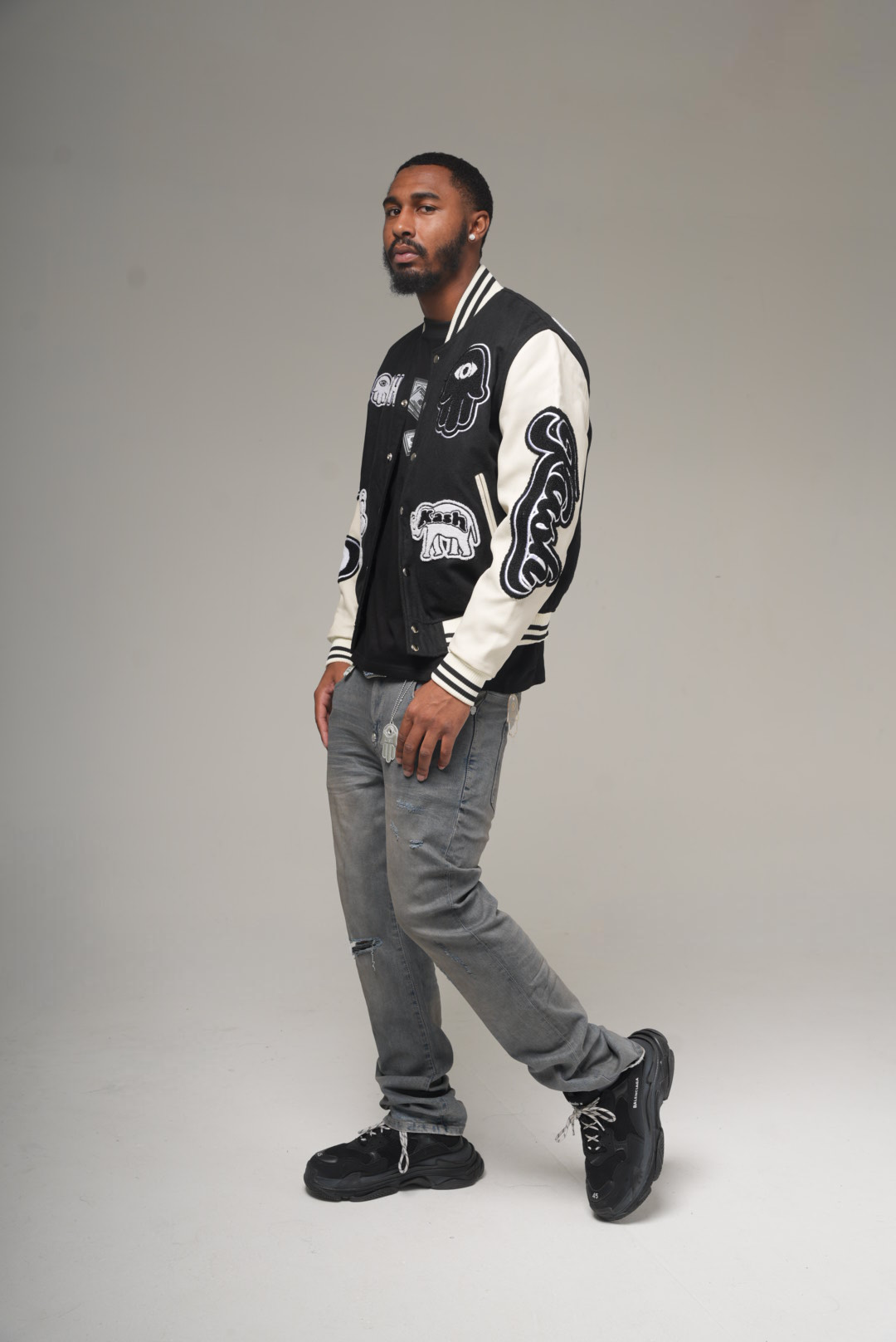 KASH Hamsa-24-S STACKED Denim - Deep Grey - Image 8