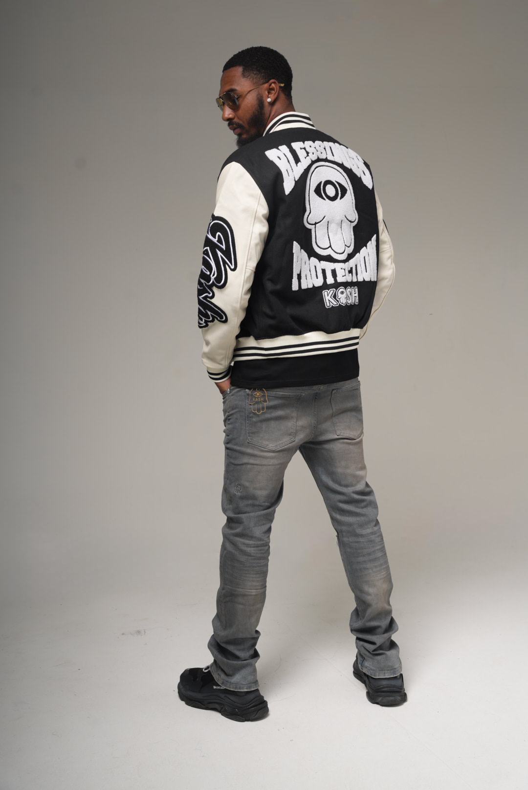 KASH Hamsa-24-S STACKED Denim - Deep Grey - Image 6