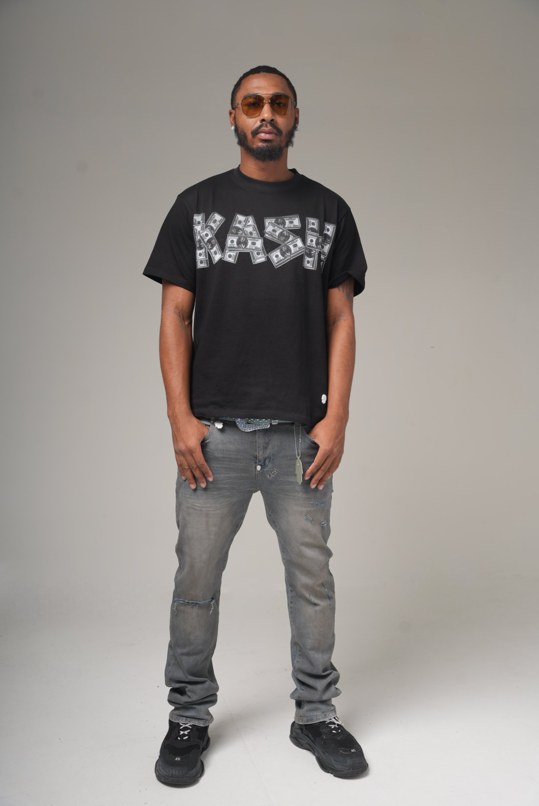 KASH Hamsa-24-S STACKED Denim - Deep Grey - Image 5