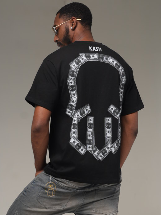 Kash $$$ Tee - Black - Image 3