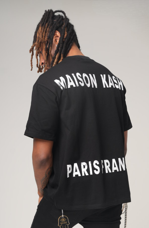 Maison Kash Tee - Black - Image 5