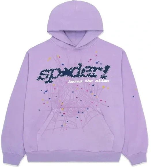 SP5DER ACAI HOODIE - PURPLE