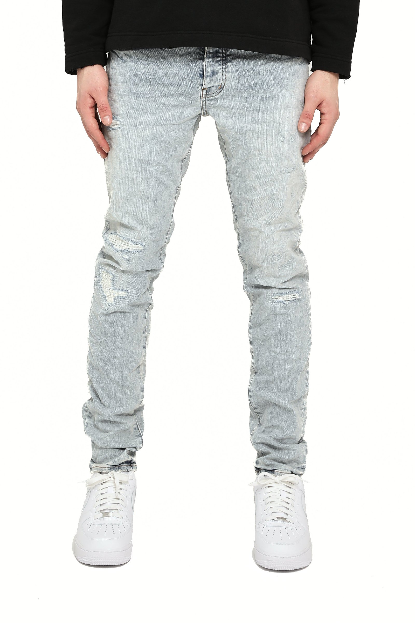 Skinny Kivu Repair - Light Indigo