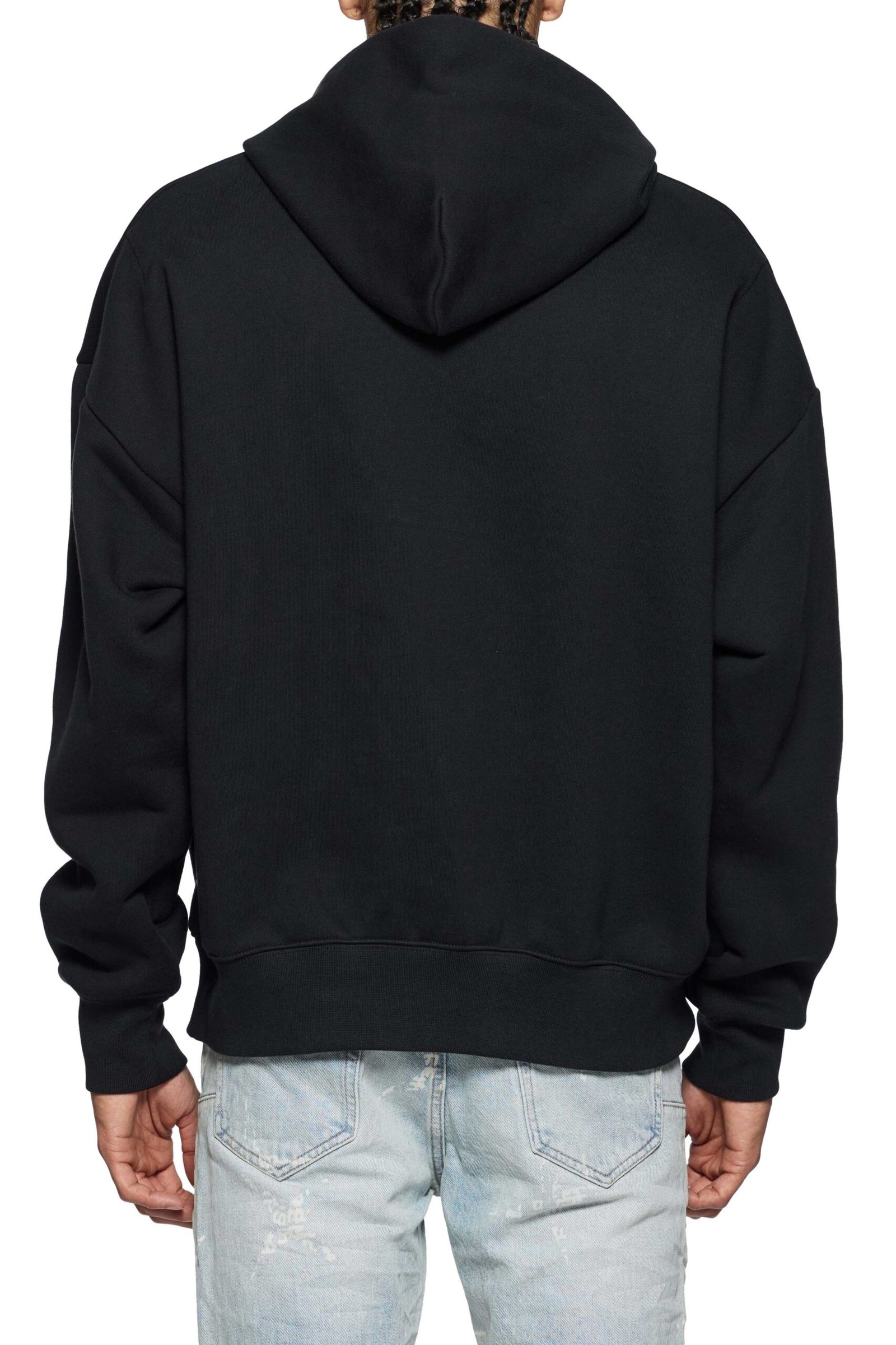 Hwt Fleece Po Hoody - Black - Image 2