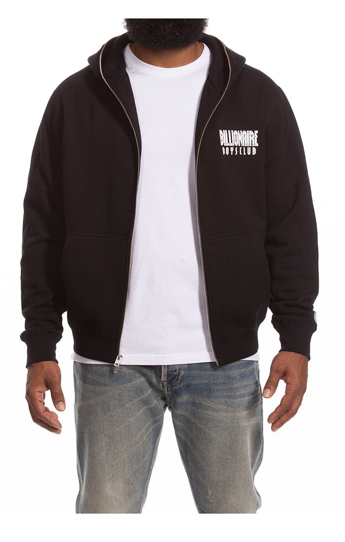 BB astro zip hoodie - Black