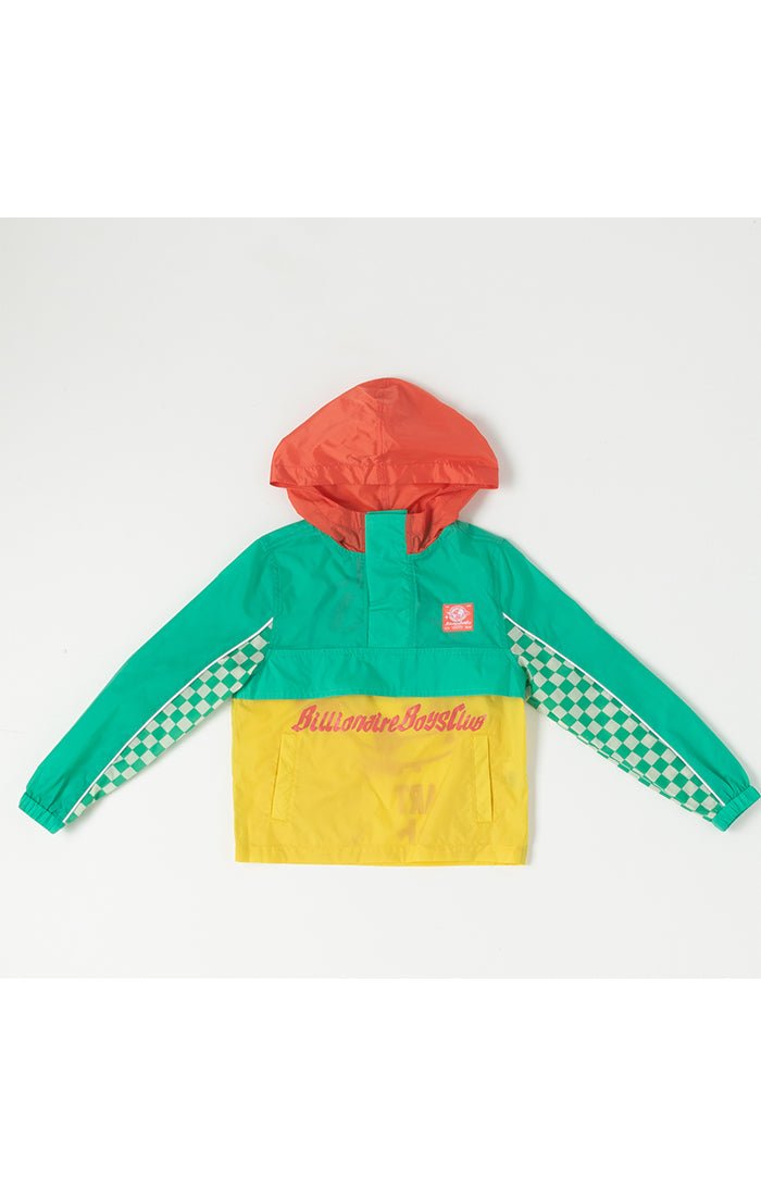 Kids bb putter rain jacket - Deep Mint