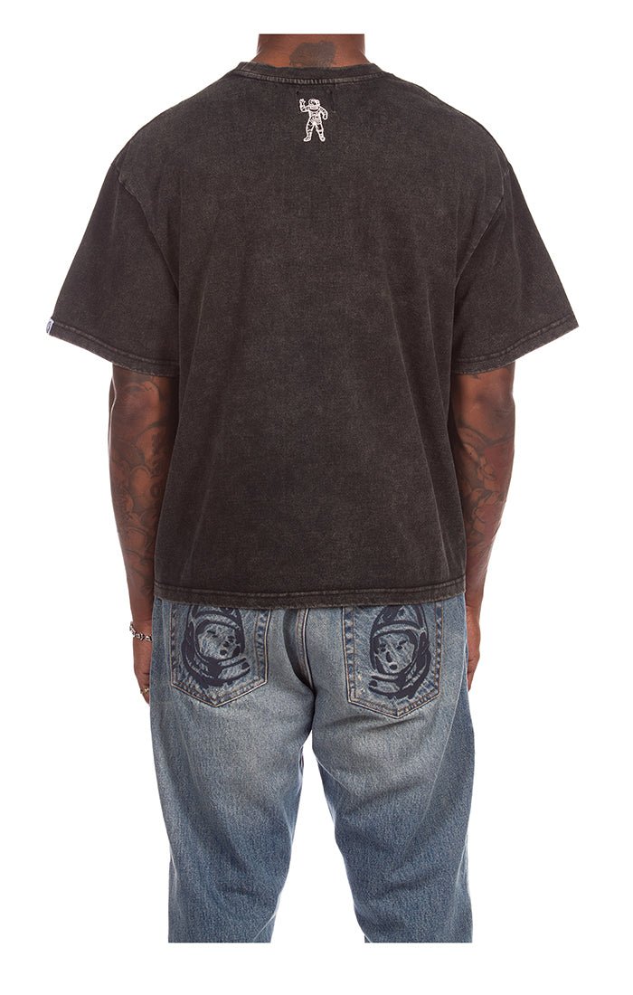BB faded curve ss knit - Black - Image 2