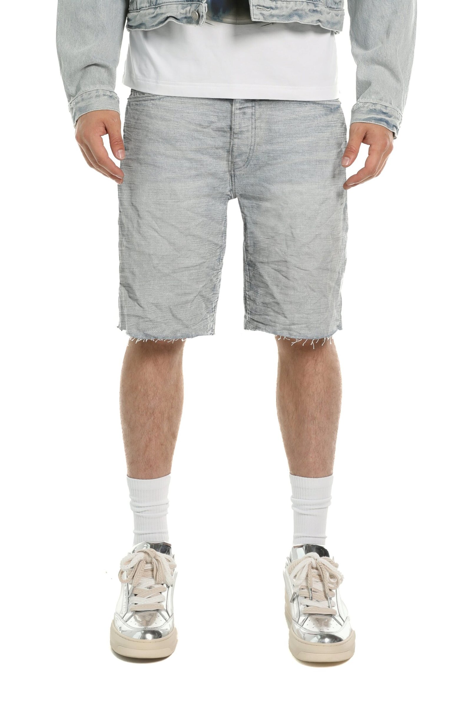 Vintage Slub Shorts - Light Indigo