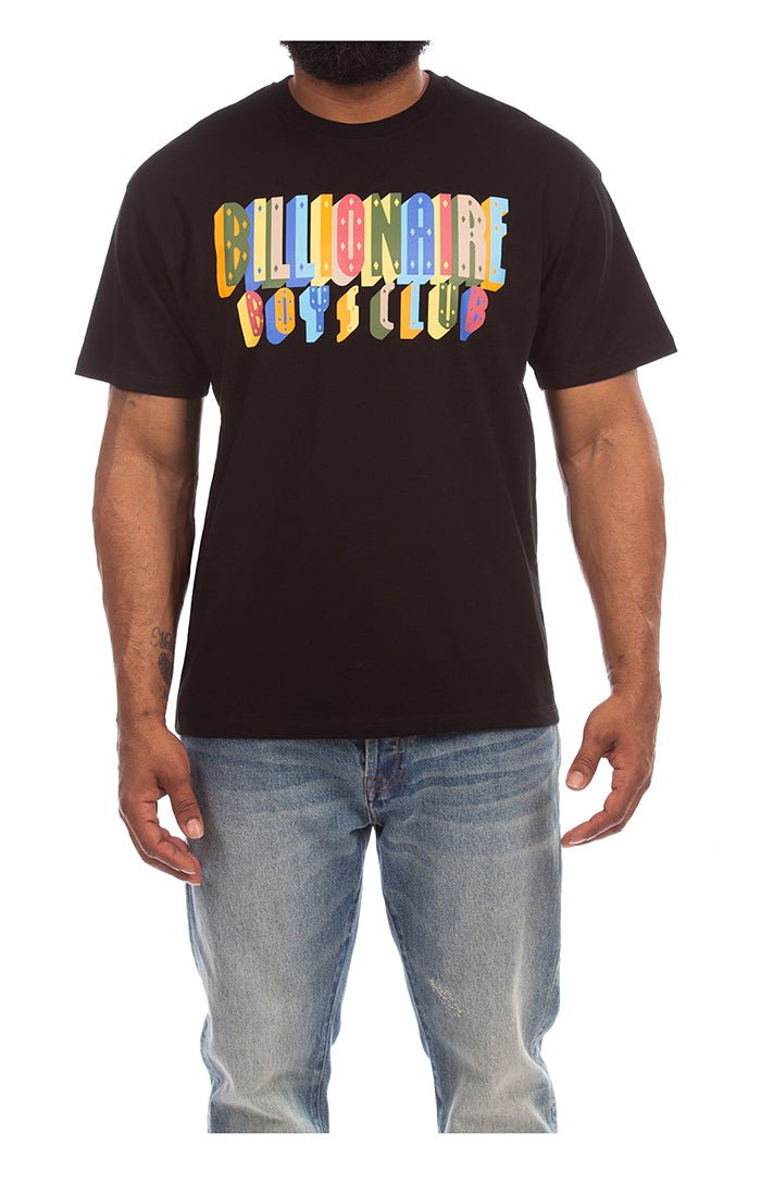 BB PRISM SHORT SLEEVE TEE SHIRT - BLACK