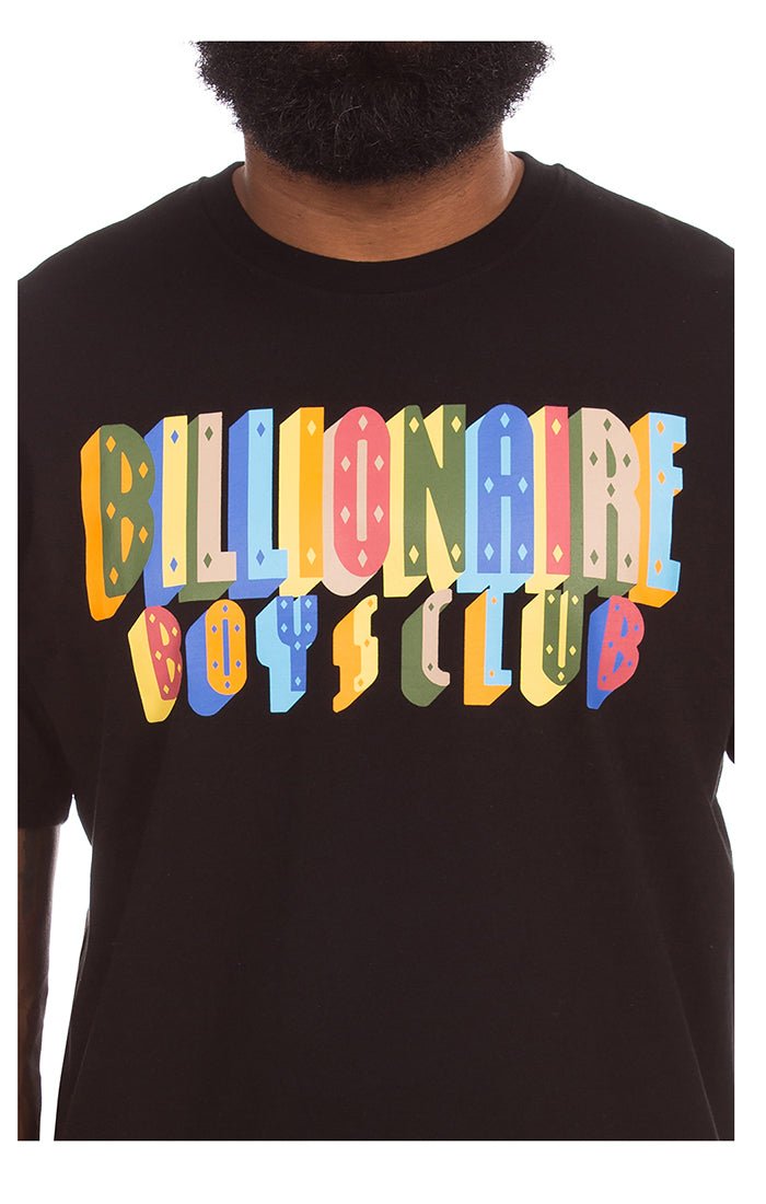 BB PRISM SHORT SLEEVE TEE SHIRT - BLACK - Image 2